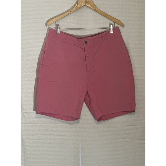 Tailorbyrd Men's Golf Shorts 34 Pink Beach Travel Chino - Picture 1 of 8
